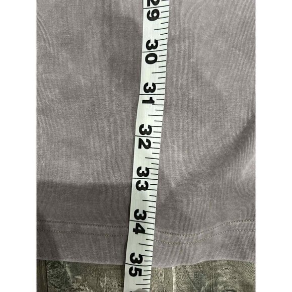 Lululemon Inner Glow Dress Lavender Practice Cotton Bodycon Size 2 - Picture 8 of 8